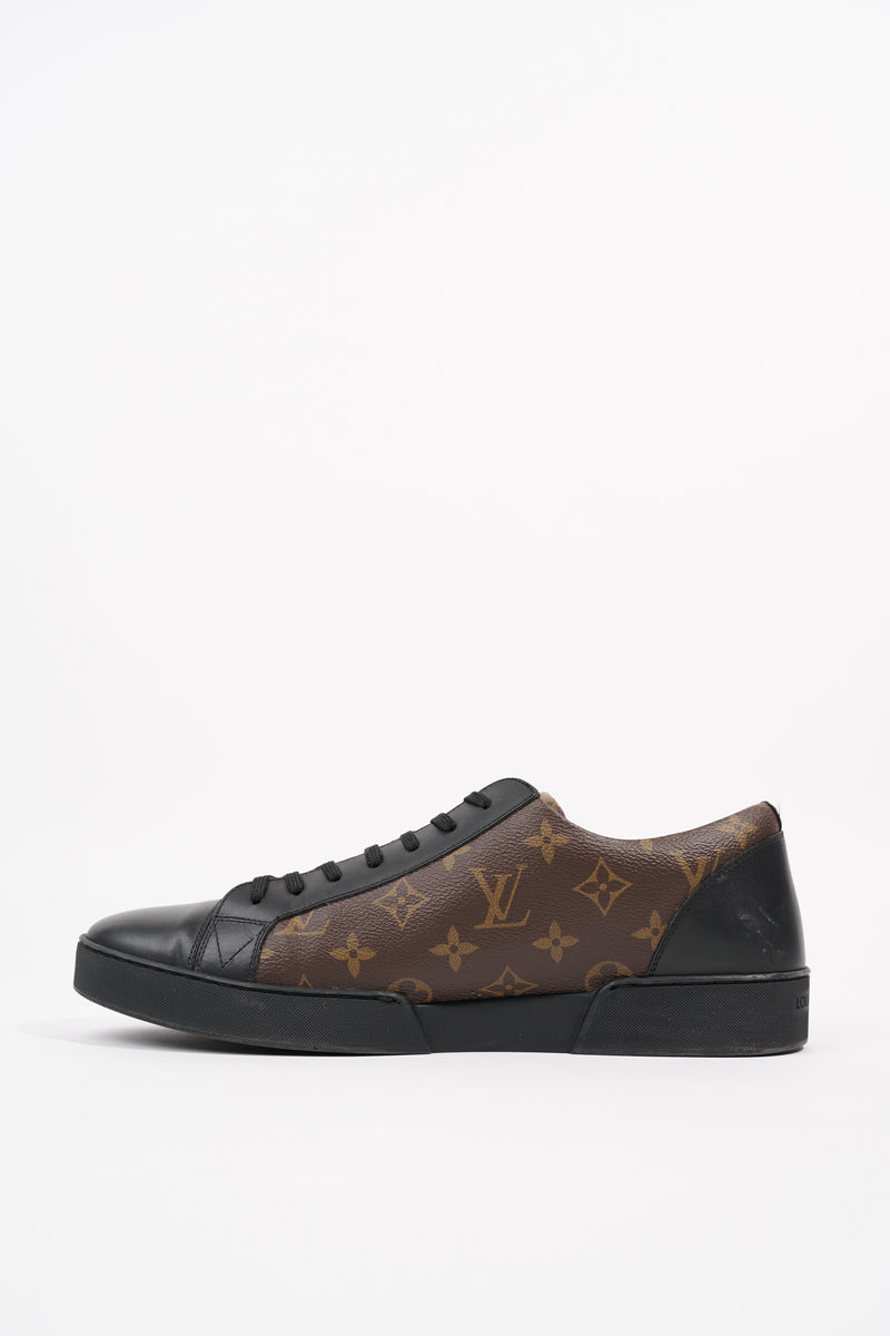 Match up leather low trainers Louis Vuitton Brown size 41 EU in