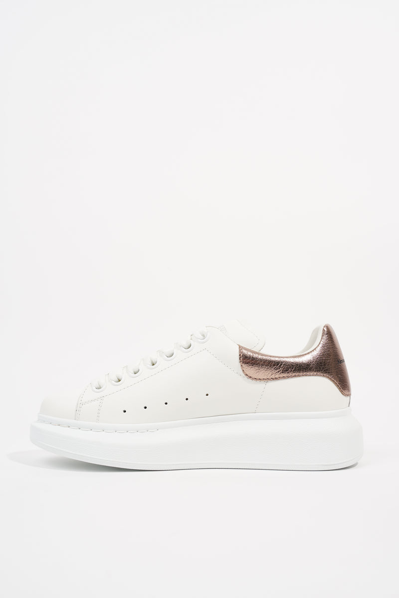 Alexander mcqueen rose deals gold sneakers