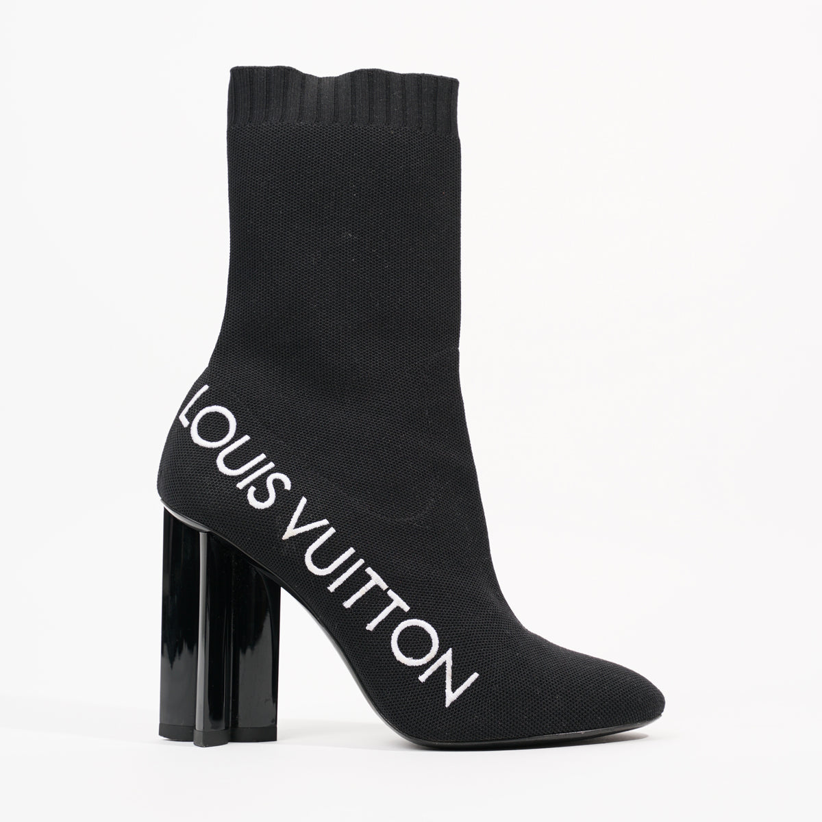 Louis Vuitton Womens Belted Leather Ankle Boots