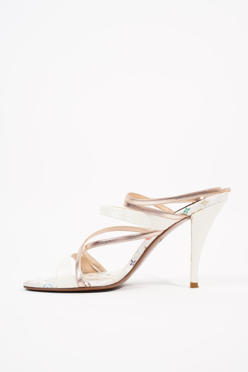 Louis Vuitton Women's White Sandals