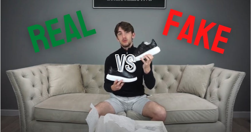 Real vs Fake: Alexander McQueen Oversized Sneakers
