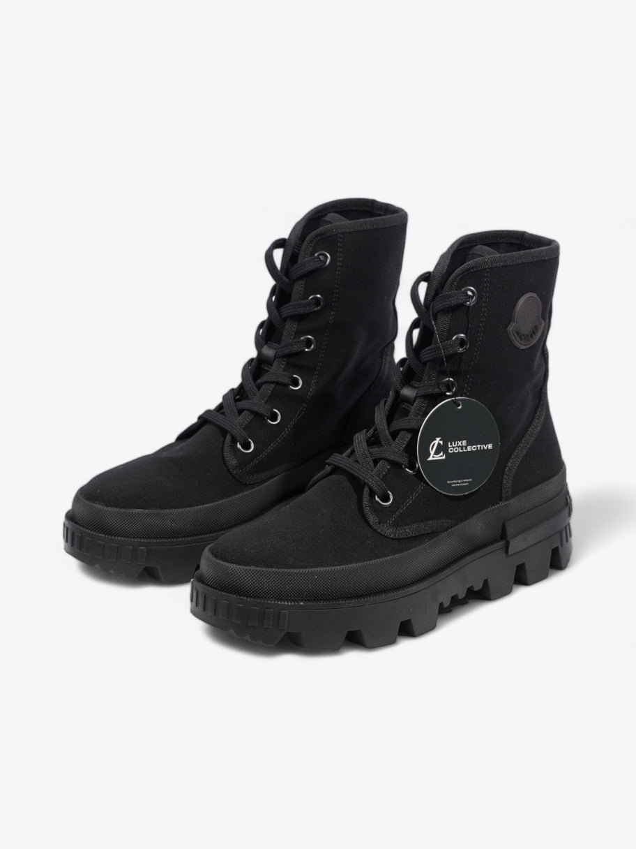 Moncler Pyla Boot Black Canvas EU 40 UK 5 Image 9