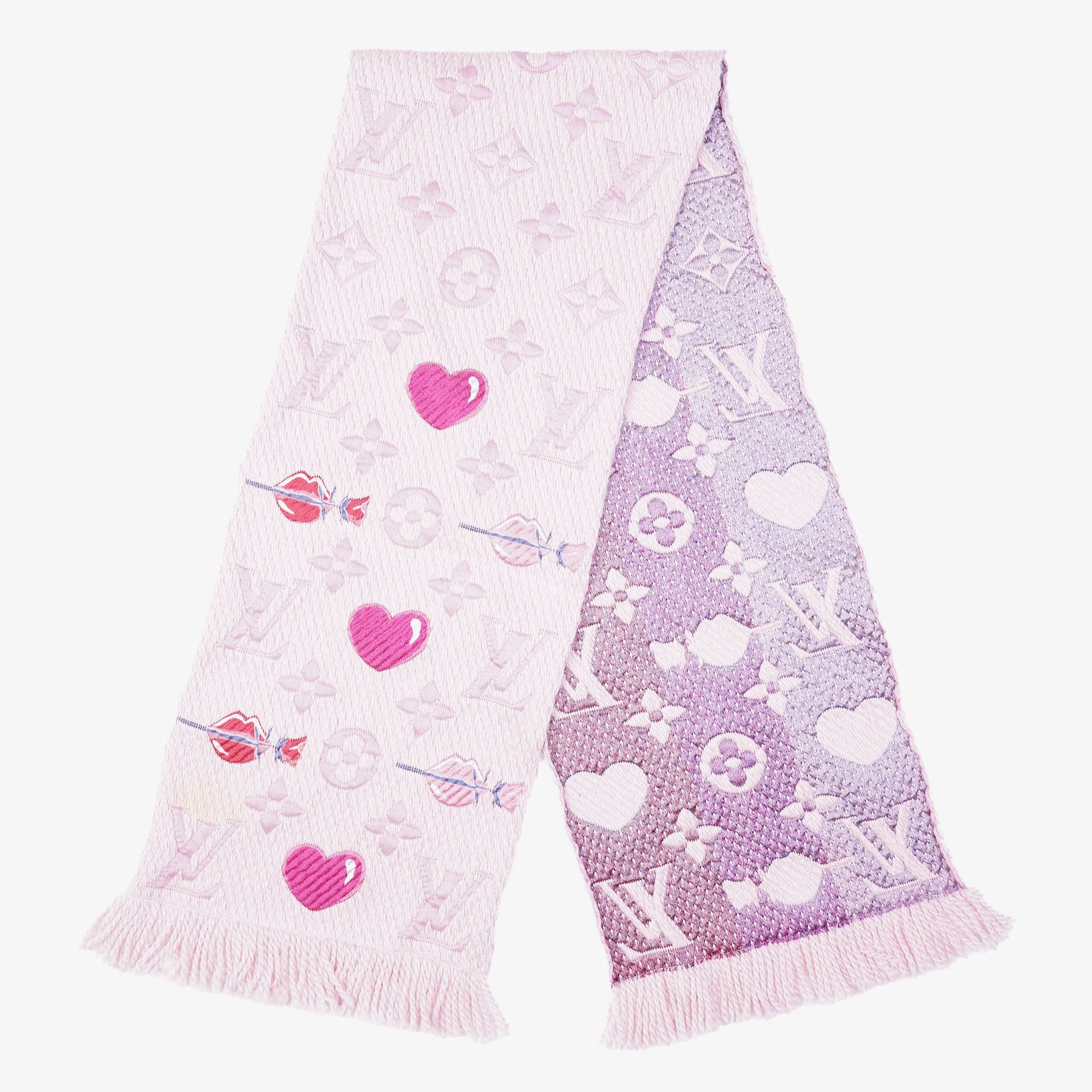 Louis Vuitton Logomania Scarf - Pink Scarves and Shawls, Accessories -  LOU105062