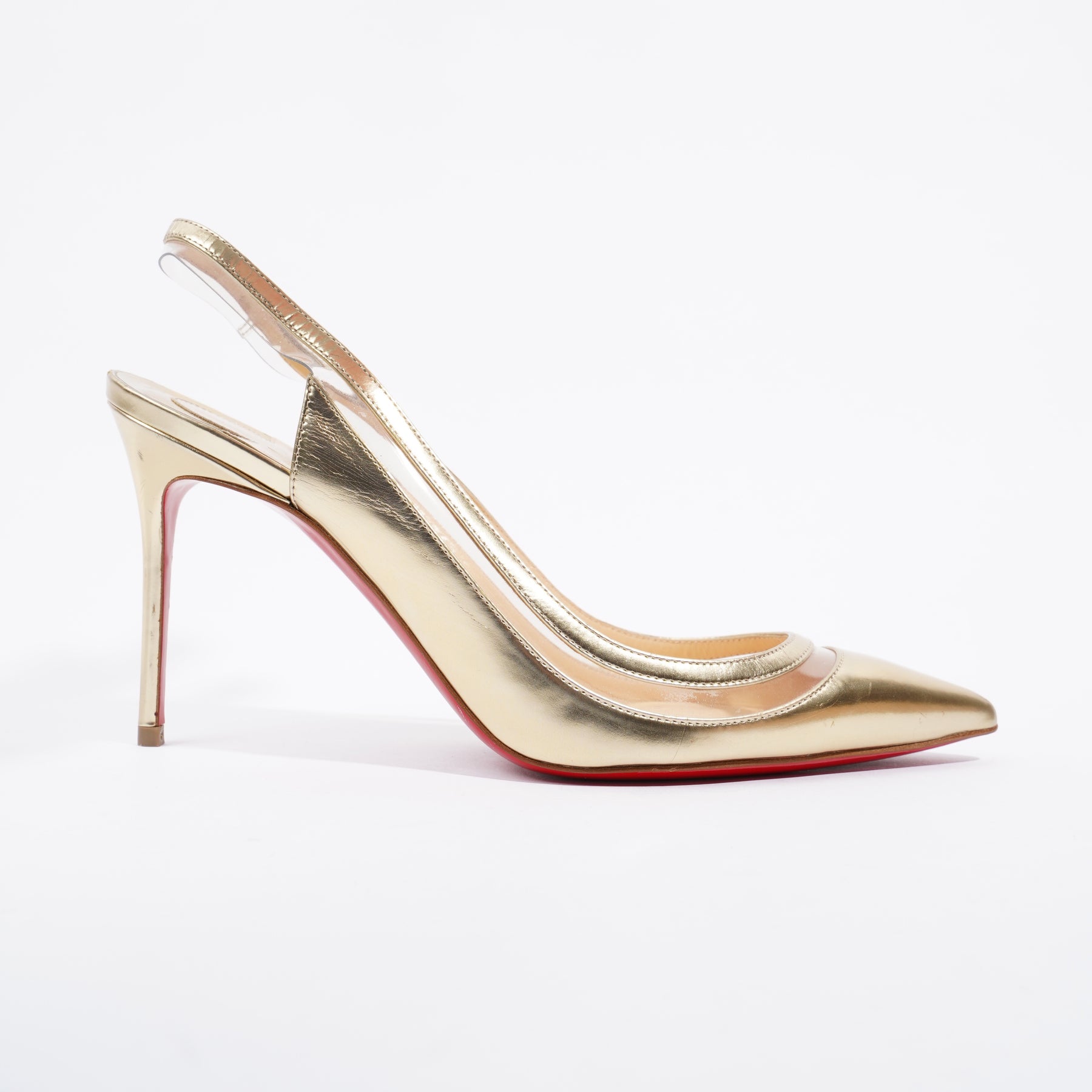 Louboutin gold on sale