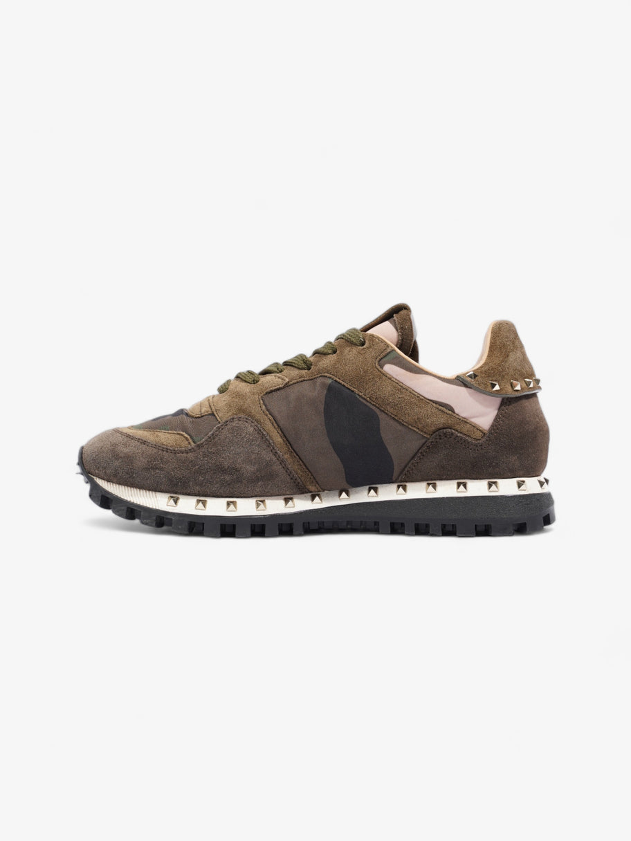 Valentino Rockstud Green Camo Suede EU 36.5 UK 3.5 Image 3