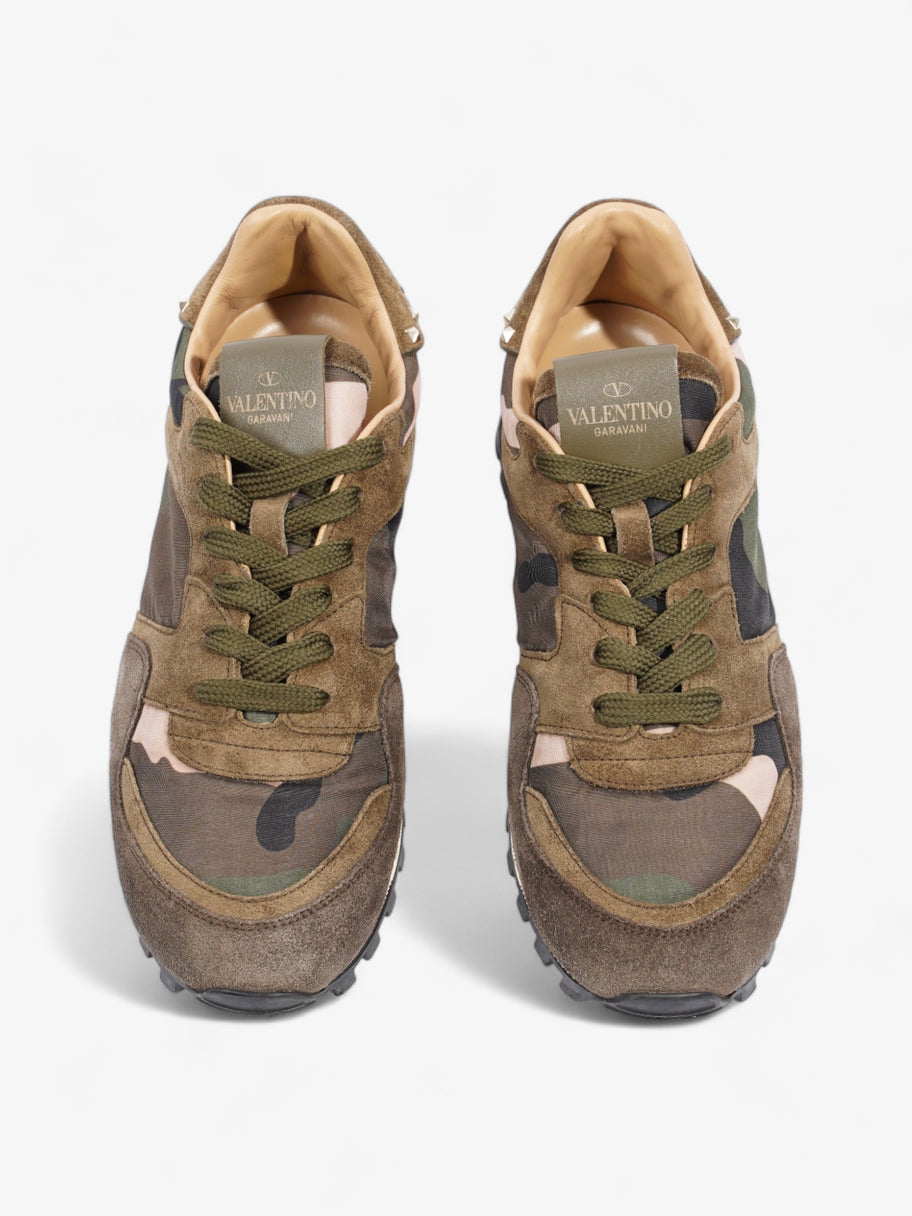 Valentino Rockstud Green Camo Suede EU 36.5 UK 3.5 Image 8