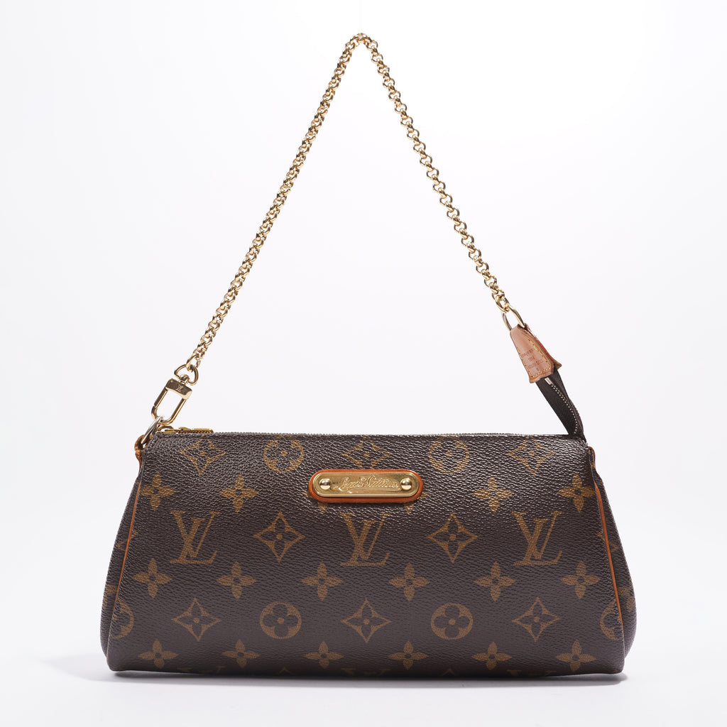 What fits in a louis vuitton pochette and eva clutch 