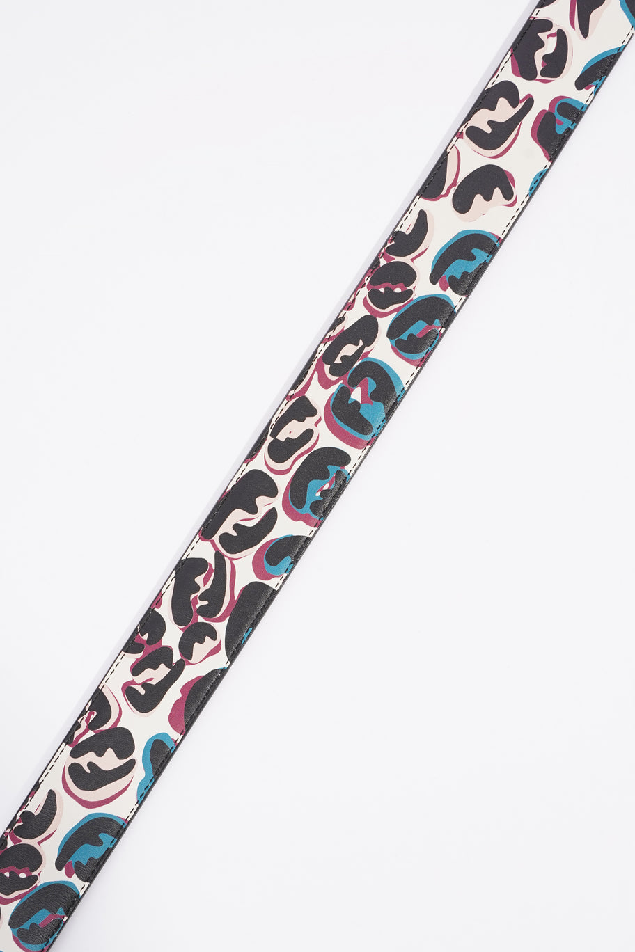 Fendi Strap You Multi FF Print / Black Leather Image 6