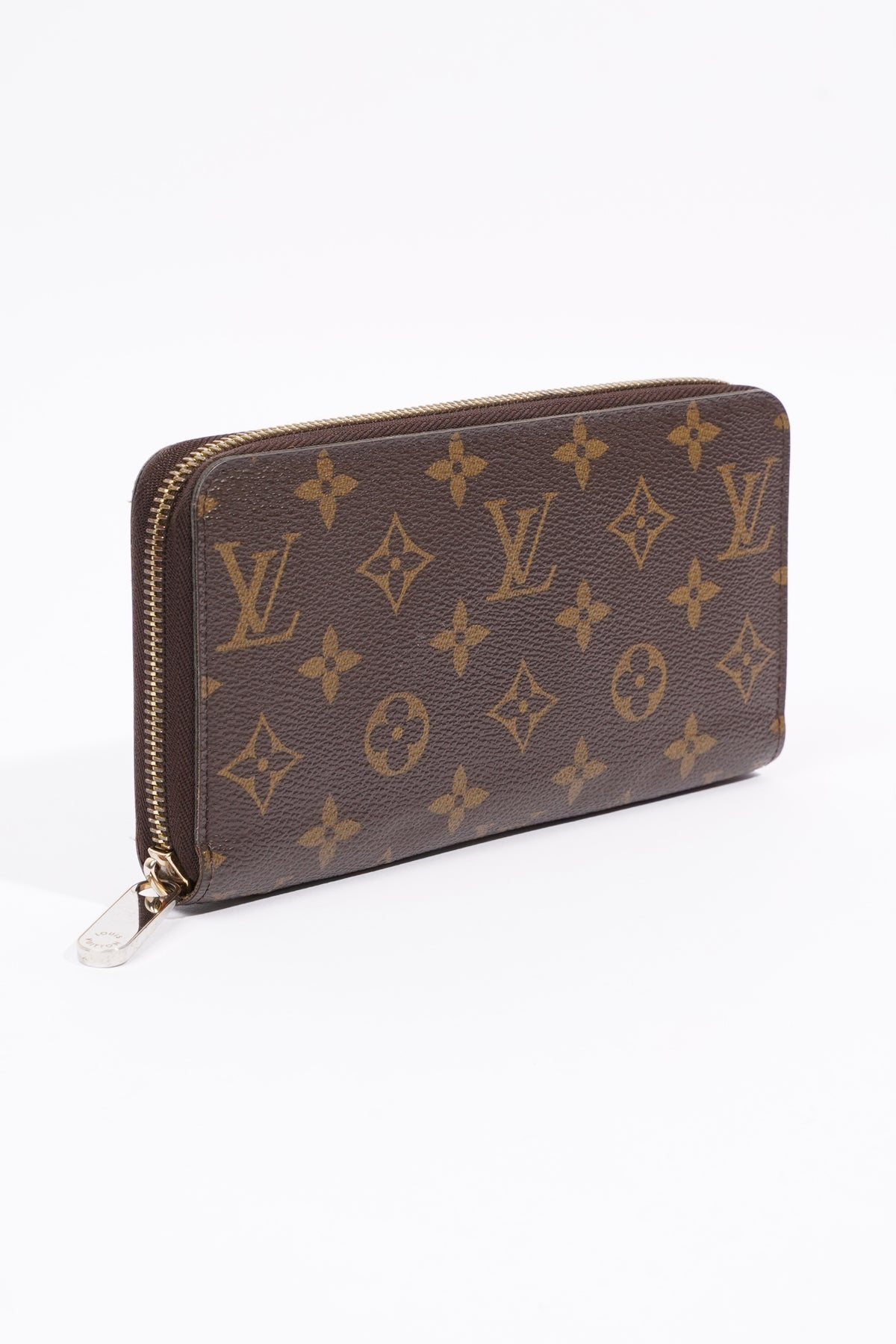 .com: Louis Vuitton Zippy Wallet Monogram Canvas (Brown