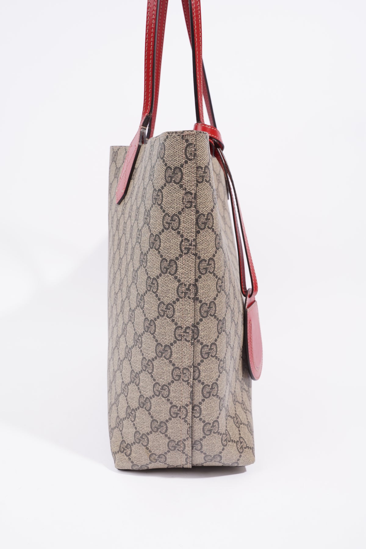 Gucci reversible tote cheap red