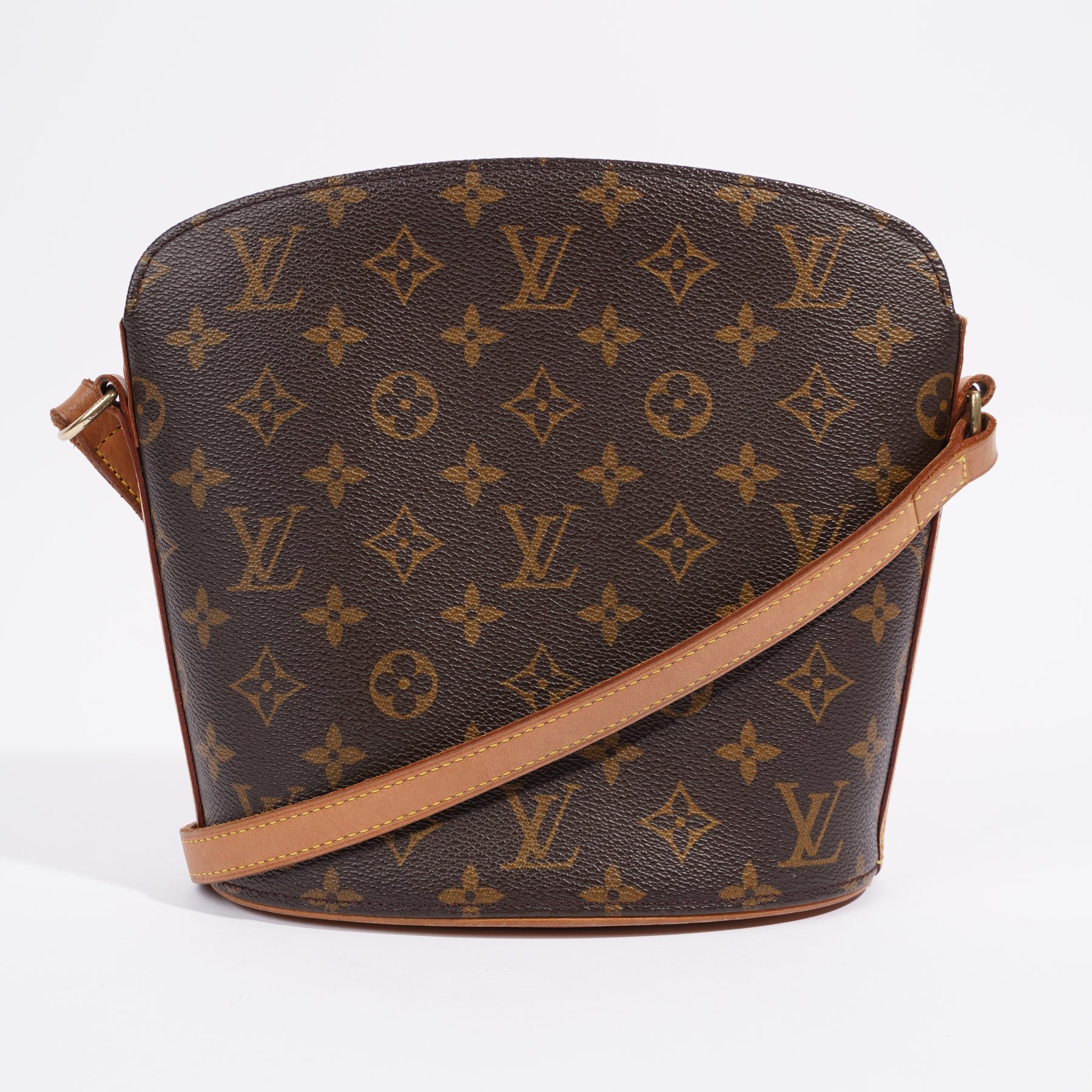 Louis Vuitton Drouot Monogram Coated Canvas Luxe Collective