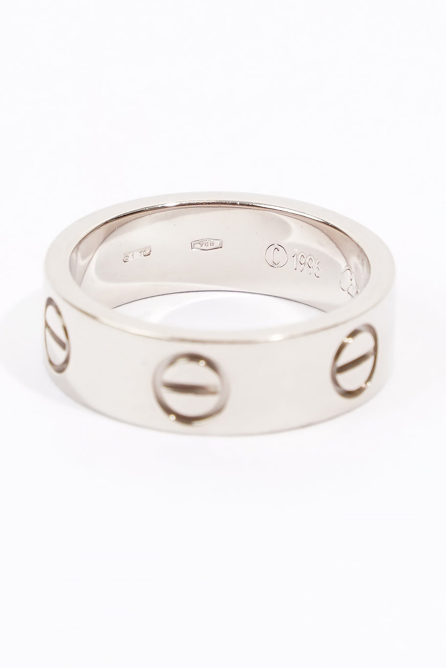 Cartier Wedding LOVE Ring White Gold White Gold 50 Image 4