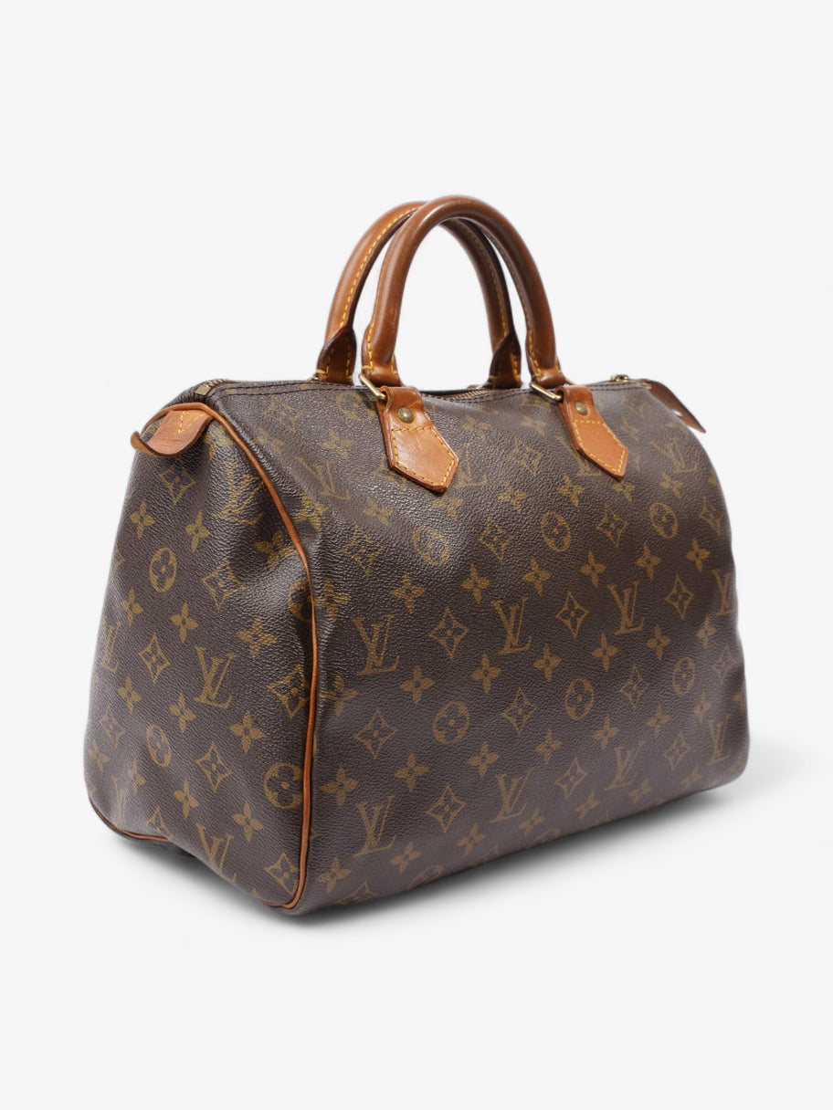 Louis Vuitton Speedy Brown / Monogram Coated Canvas 30 Image 15