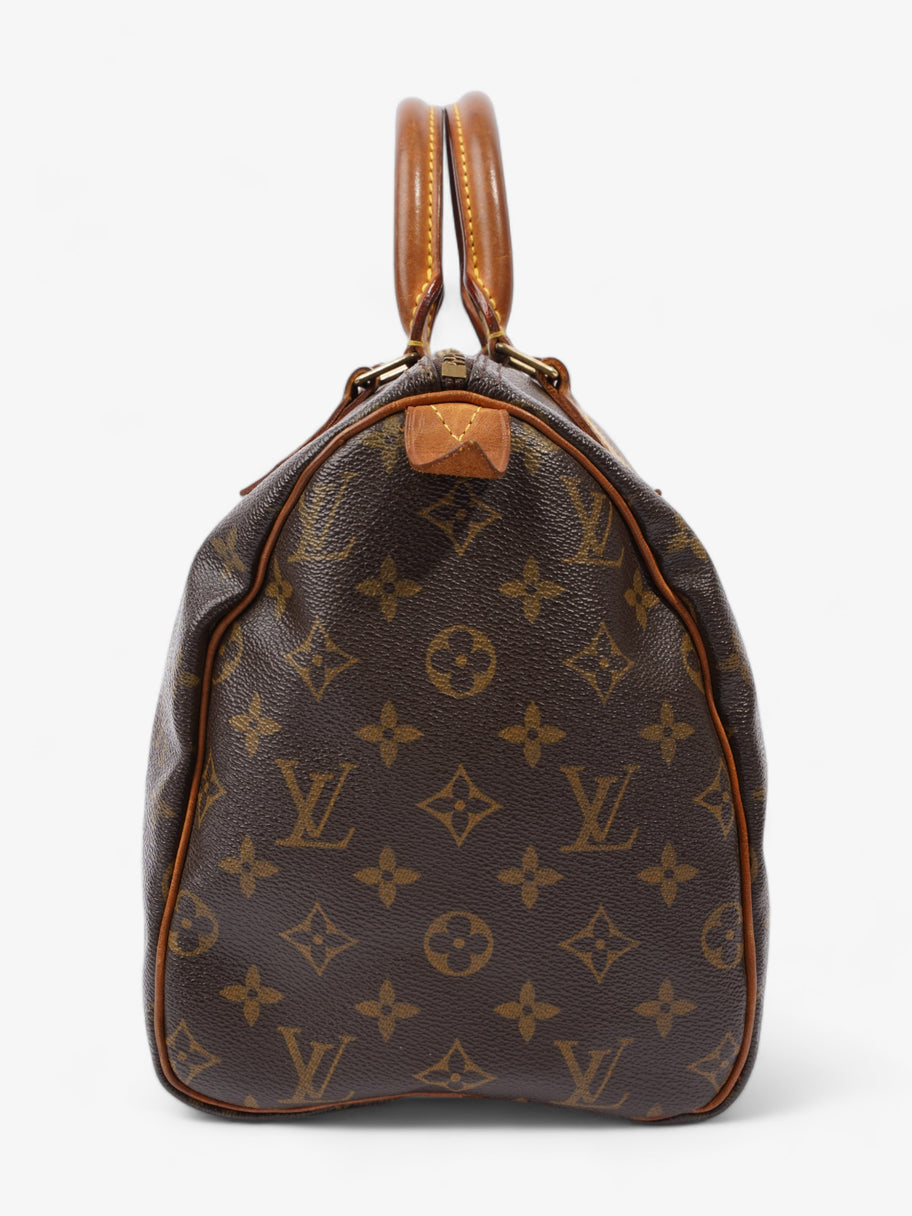 Louis Vuitton Speedy Brown / Monogram Coated Canvas 30 Image 6