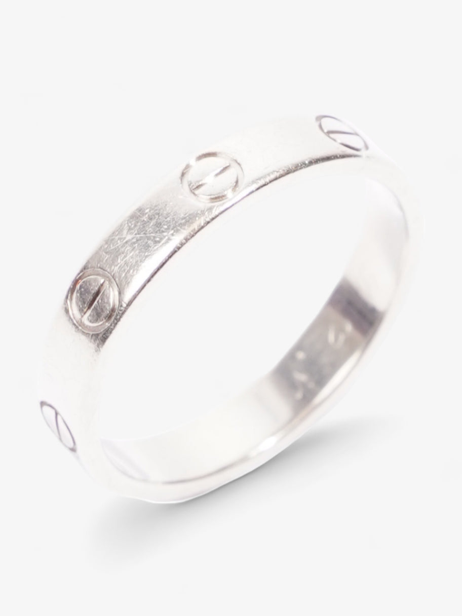 LOVE Wedding Band White Gold 750/1000 White Gold 56mm Image 4