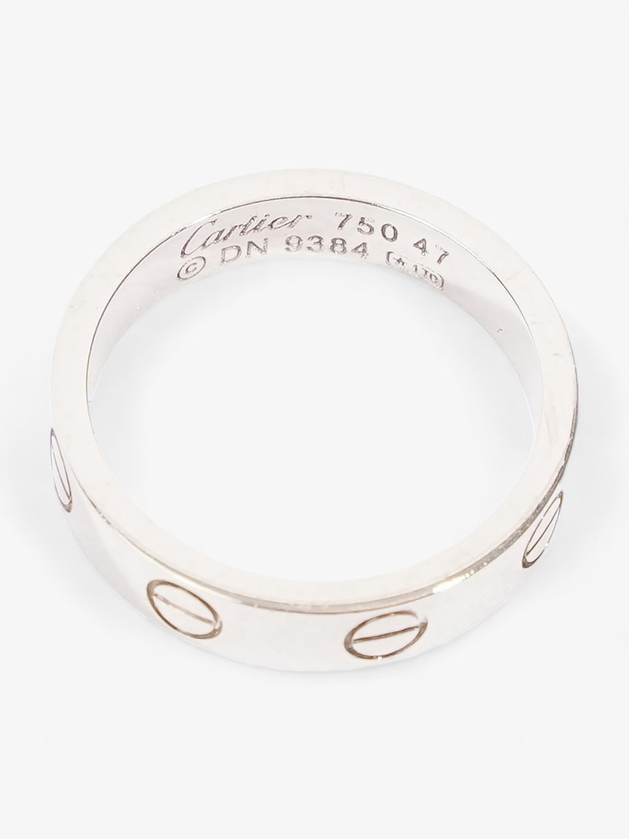 Wedding LOVE Band White Gold White Gold 47 Image 2