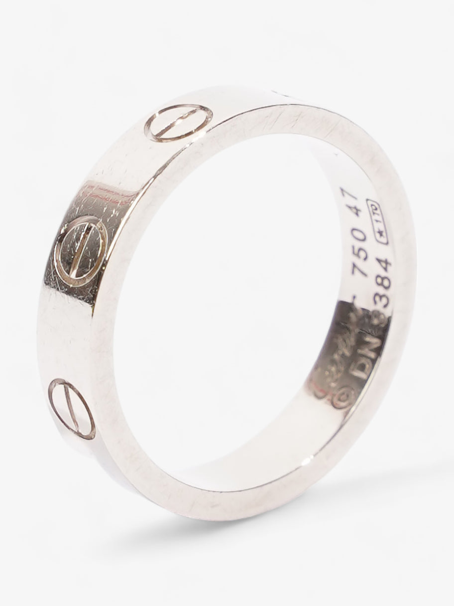 Wedding LOVE Band White Gold White Gold 47 Image 5