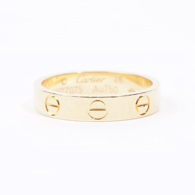  Wedding LOVE Band Yellow Gold Yellow Gold 49