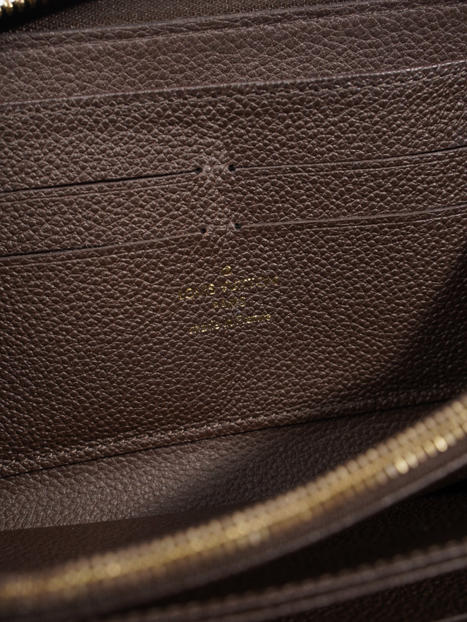 Zippy Wallet Brown Empreinte Leather Image 7