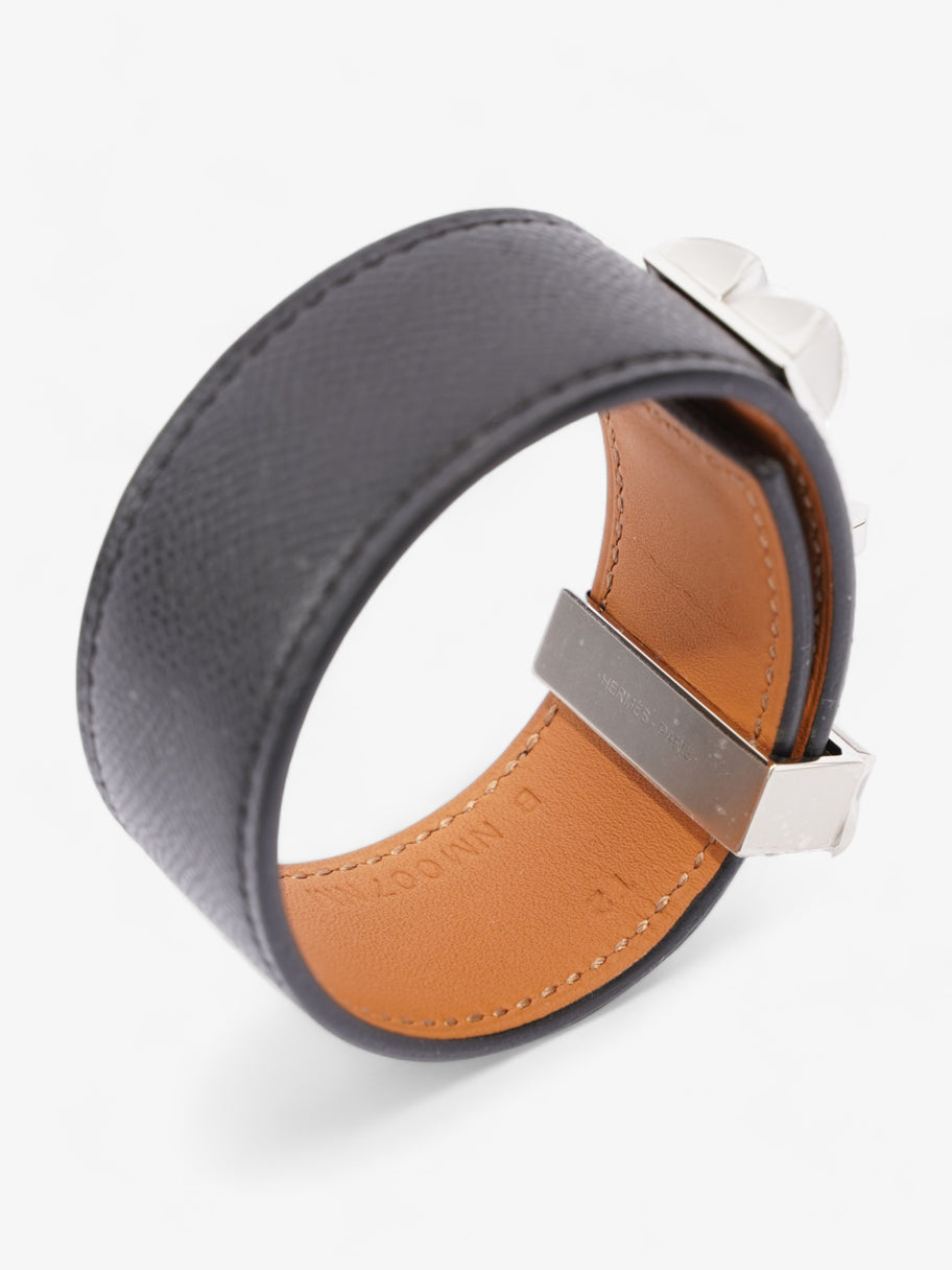 Collier De Chein Bracelet Black Leather T3 Image 4