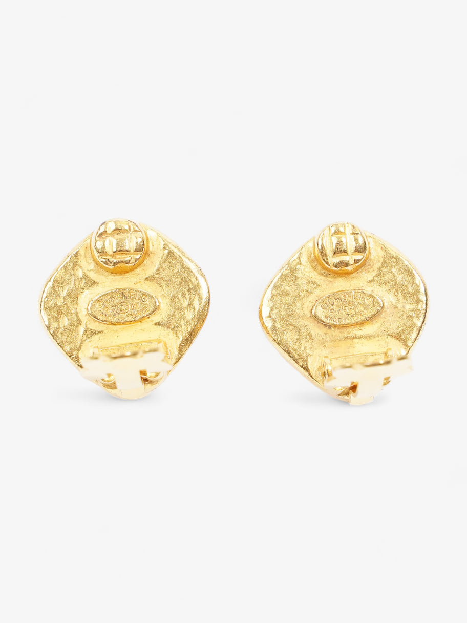 Coco Mark 97A Earrings Gold Gold Plated 2cm Image 2