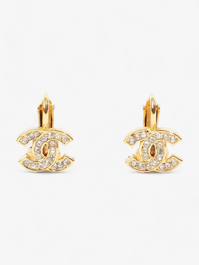  Coco Mark 2092 Clip On Earrings Gold Gold Plated 1.2cm