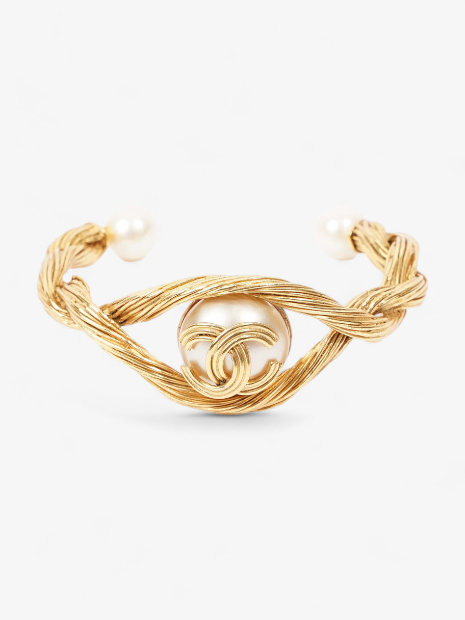 Chanel Mark 94A Bangle  Gold Gold Plated 16.5cm Image 1