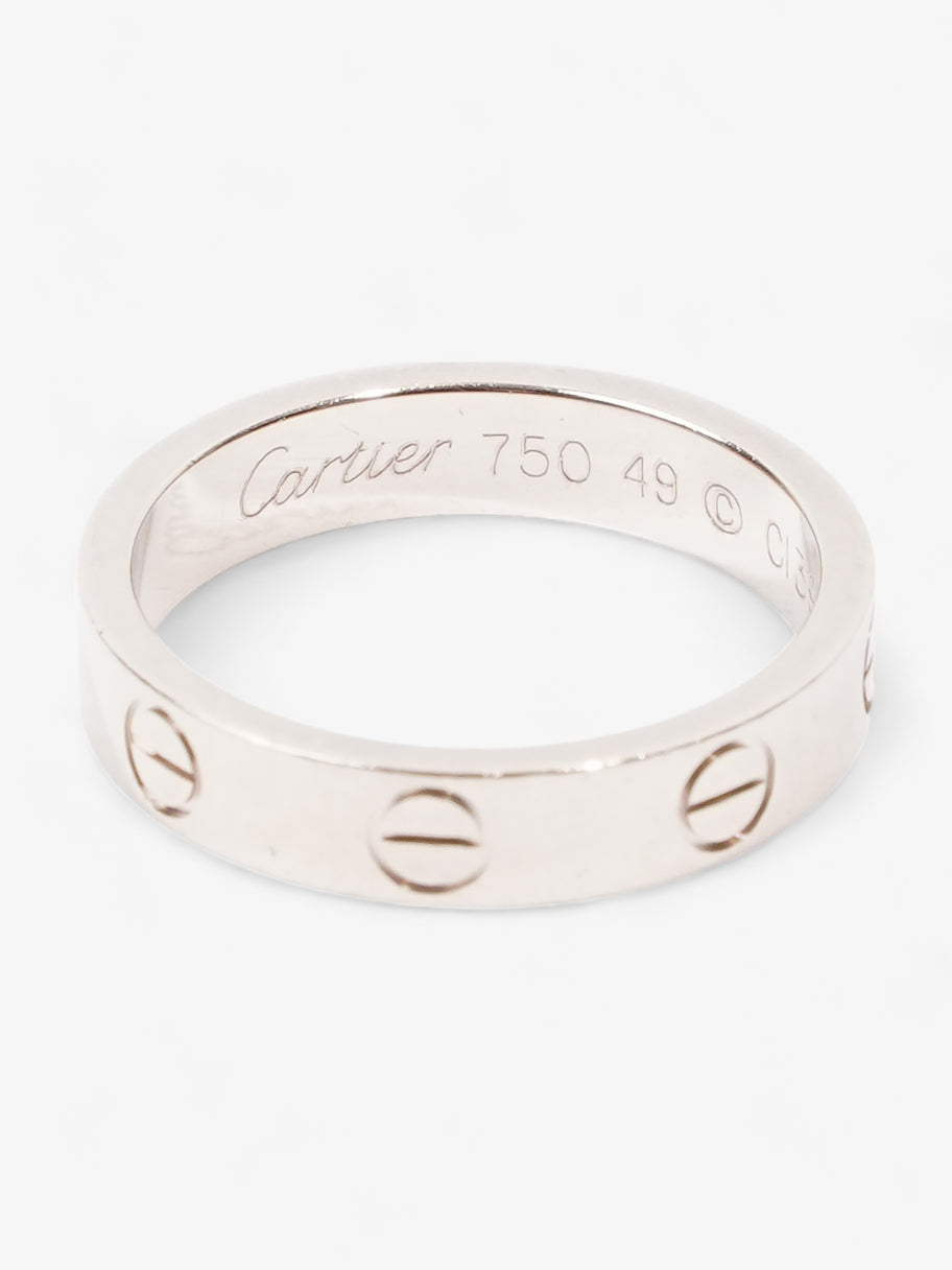 Cartier LOVE Wedding Band 18ct White Gold White Gold 49 Image 3