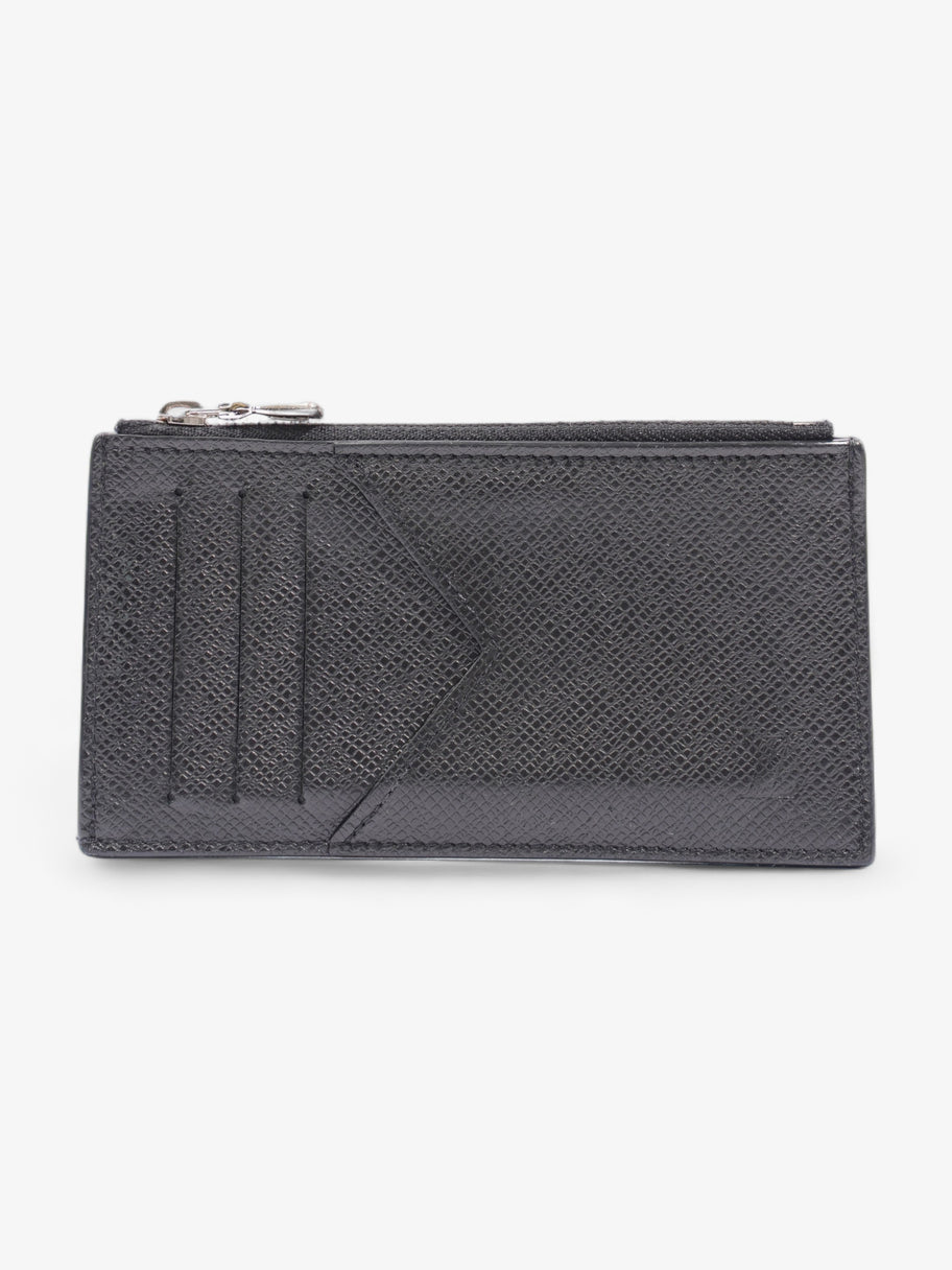 Louis Vuitton Card Holder Black Leather Image 1