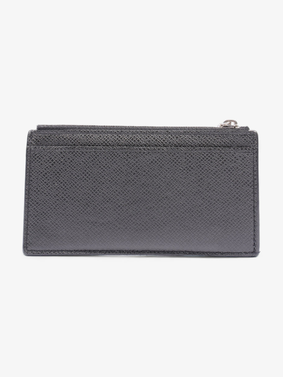 Card Holder Black Leather Image 2