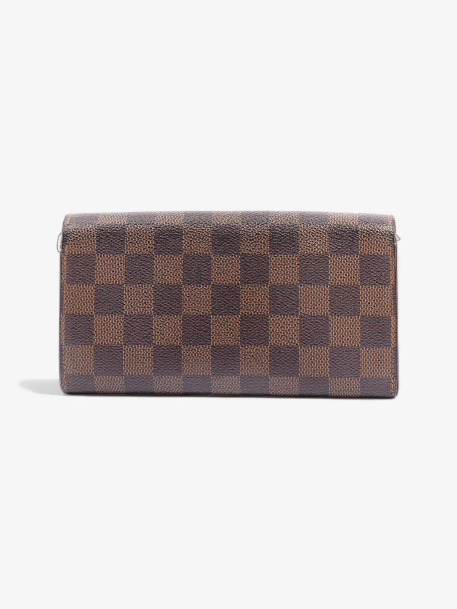 Louis Vuitton Portefeuille Sarah Wallet Damier Ebene Coated Canvas Image 3