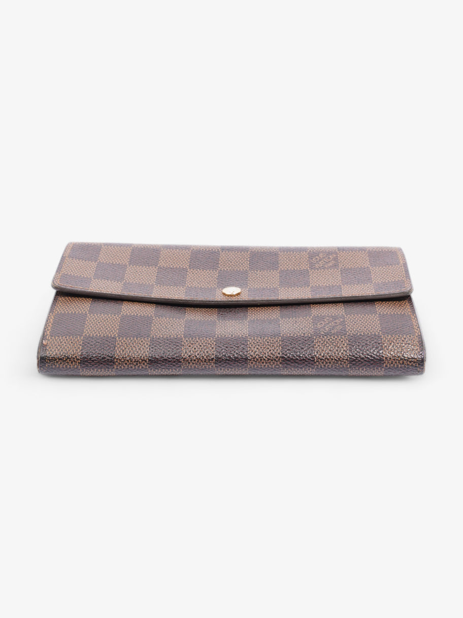 Louis Vuitton Portefeuille Sarah Wallet Damier Ebene Coated Canvas Image 5