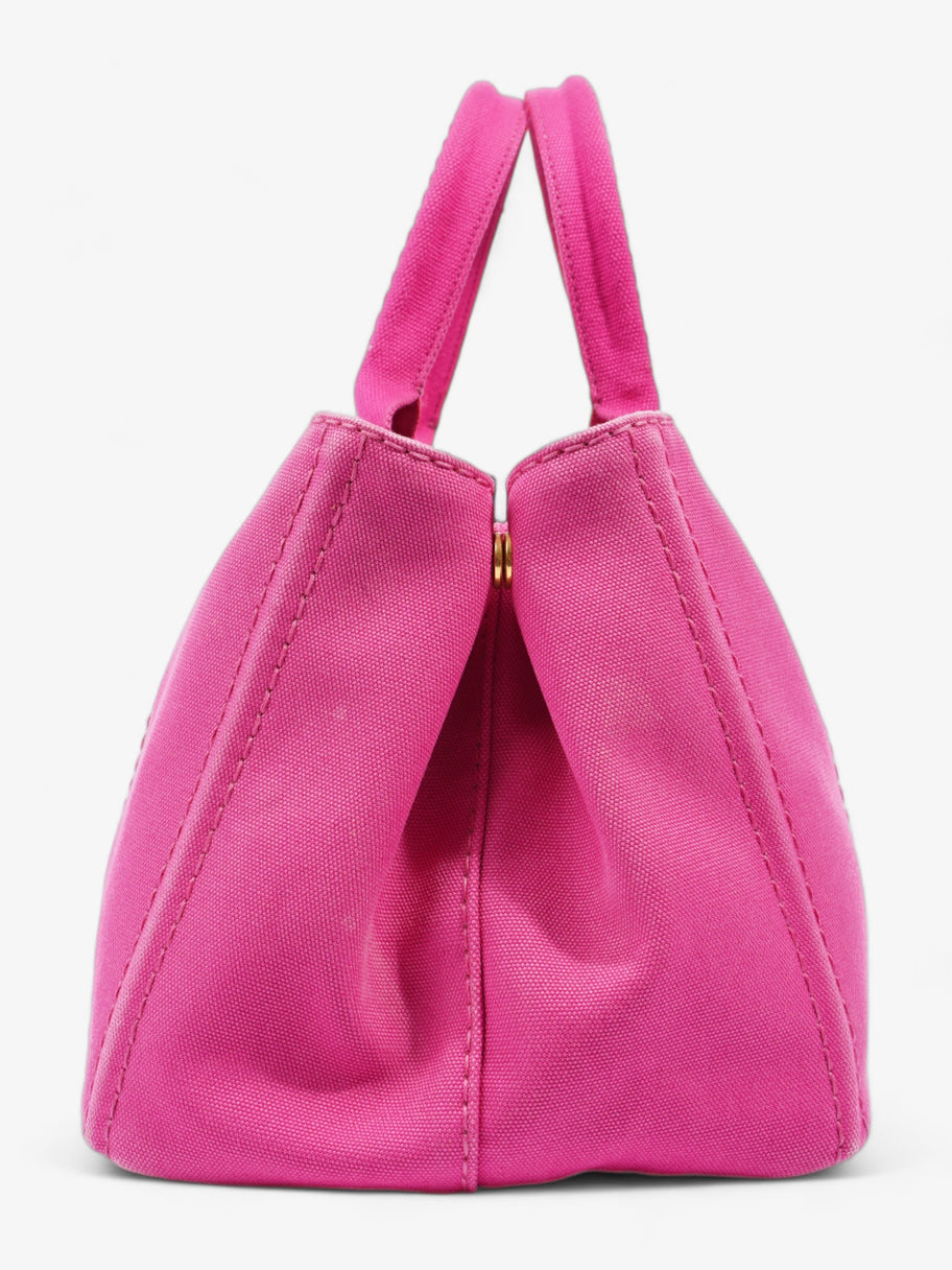 Canapa Handbag Pink Canvas Image 3