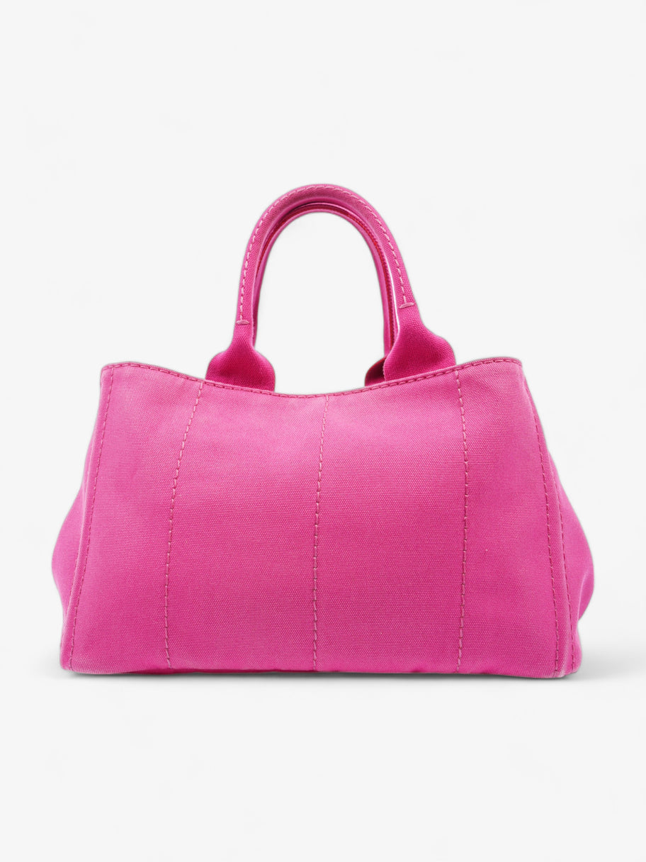 Canapa Handbag Pink Canvas Image 4