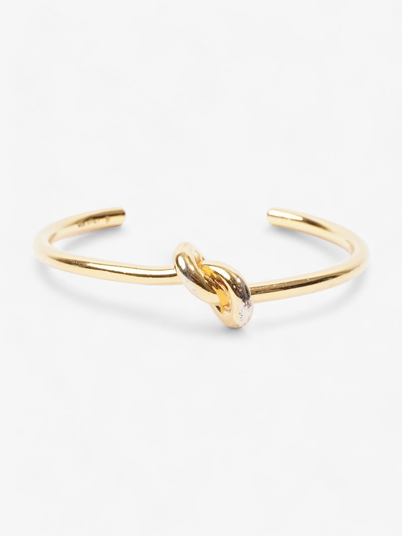  Knot Bangle Gold Gold Plated 14cm