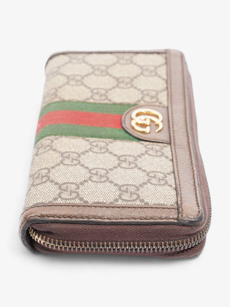  Ophidia Zip Around Wallet GG Supreme Coated Canvas