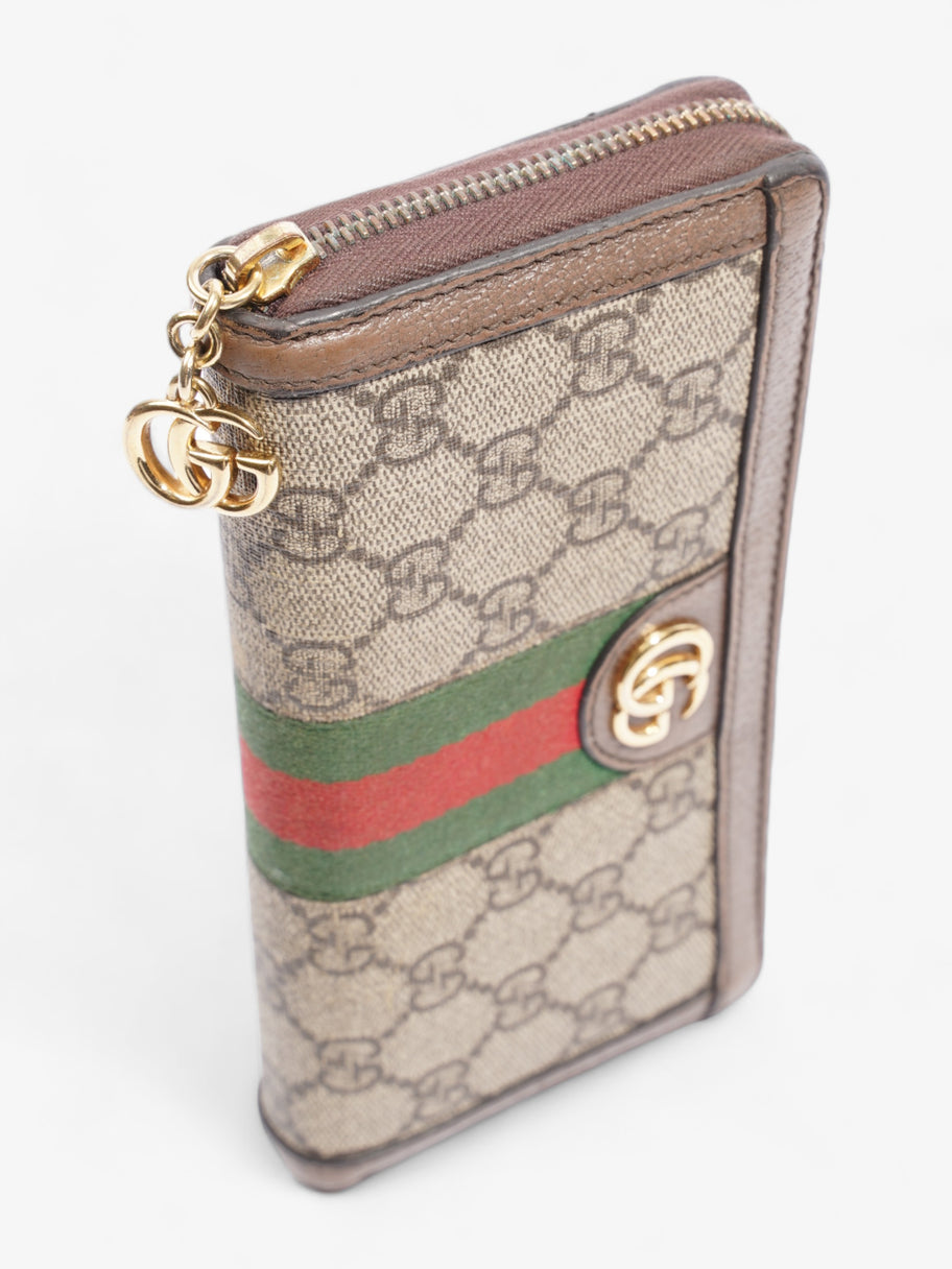 Ophidia Zip Around Wallet GG Supreme Coated Canvas Image 6