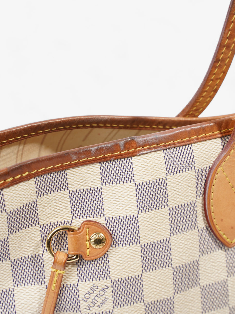 Neverfull Damier Azur Coated Canvas MM Image 8