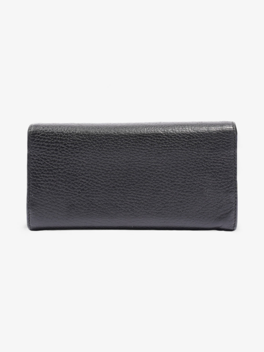 Gucci GG Marmont Continental Wallet Black Calfskin Leather Image 3