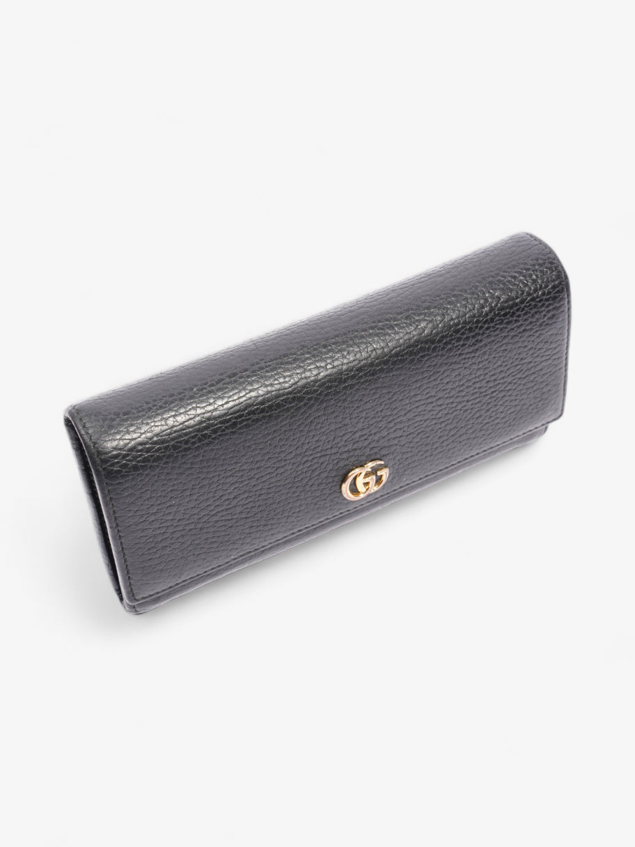 Gucci GG Marmont Continental Wallet Black Calfskin Leather Image 6