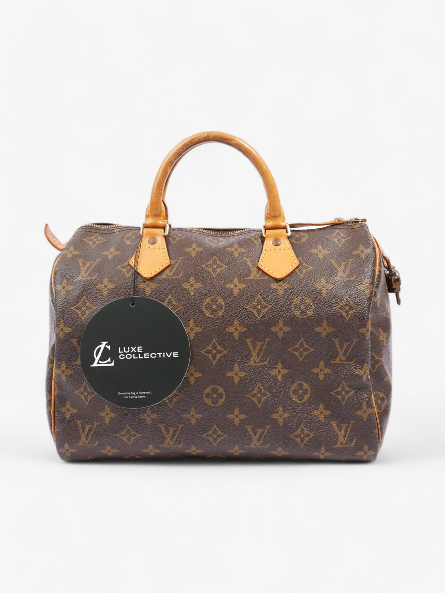 Louis Vuitton Speedy Monogram Coated Canvas 30 Image 8