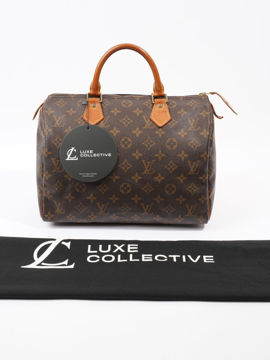 Louis Vuitton Speedy Monogram Coated Canvas 30 Image 12