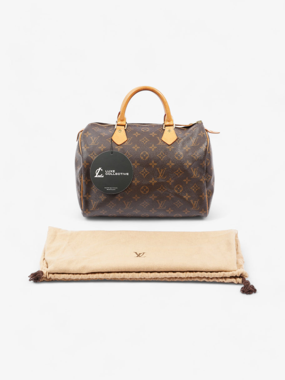 Louis Vuitton Speedy Monogram Coated Canvas 30 Image 8