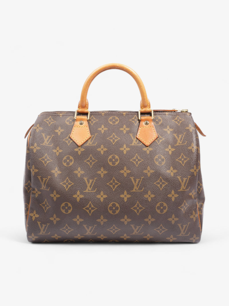  Speedy Monogram Coated Canvas 30