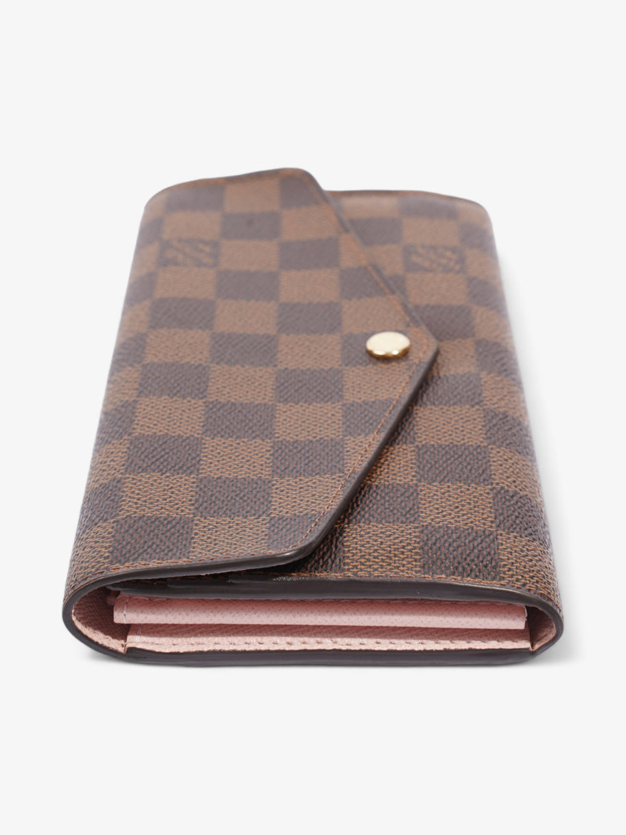 Sarah Wallet Damier Ebene Coated Canvas Image 4