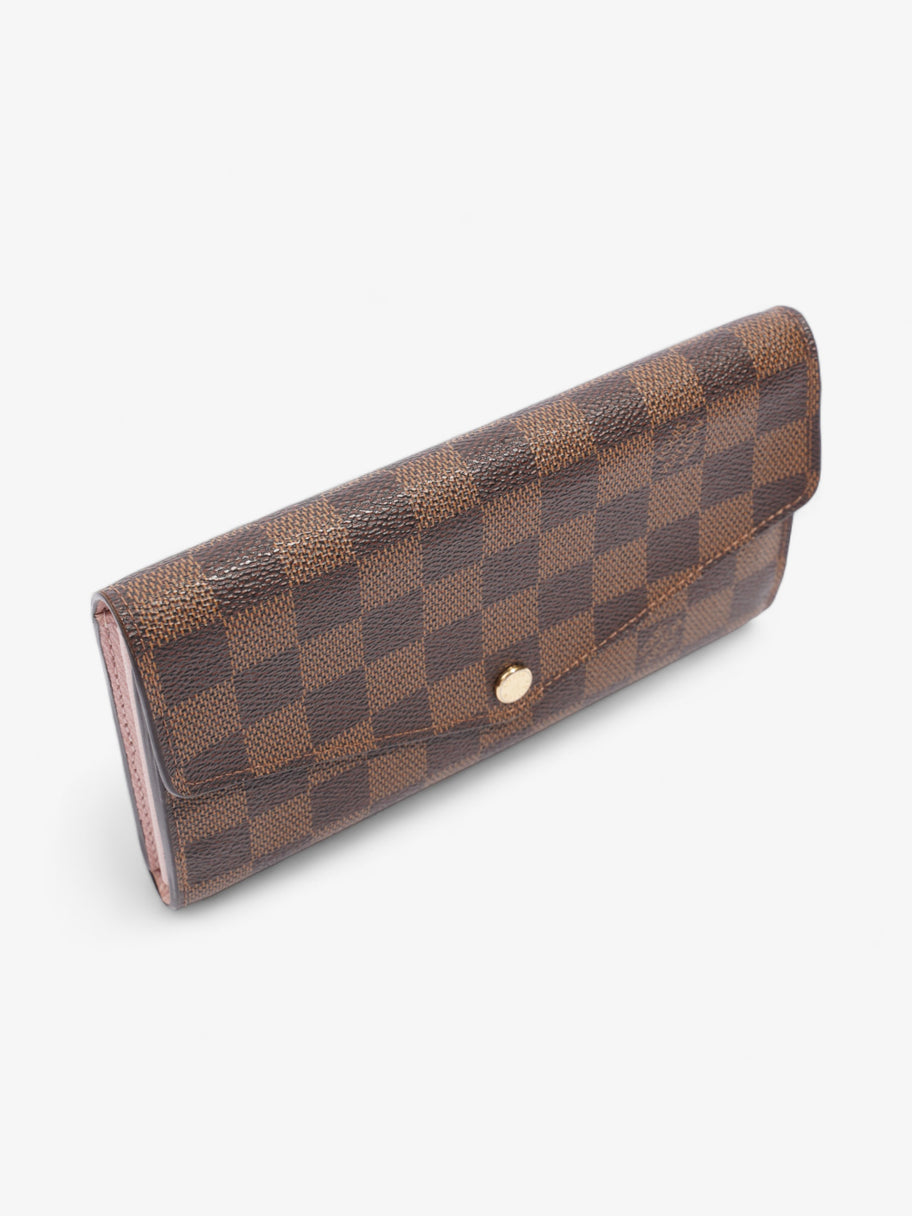 Sarah Wallet Damier Ebene Coated Canvas Image 6