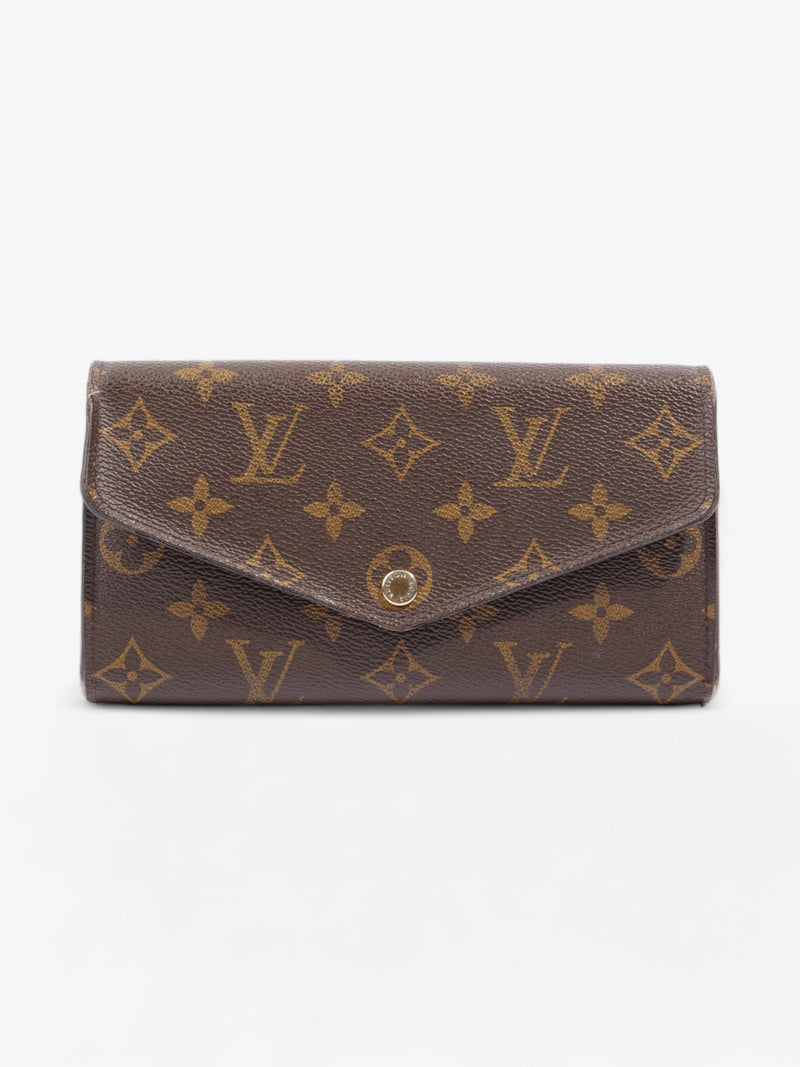  Louis Vuitton Sarah Wallet Monogram Coated Canvas