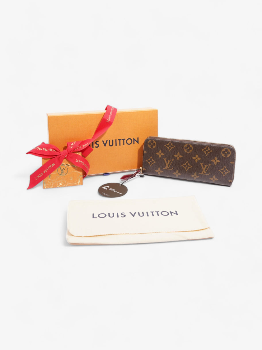 Louis Vuitton Clemence Wallet Monogram Coated Canvas Image 9