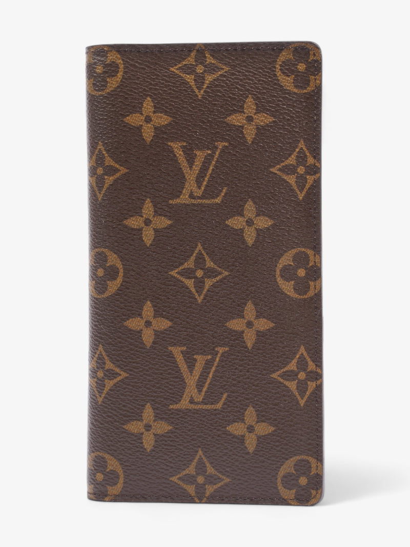  Louis Vuitton Porte Valeurs Cartes Card Wallet Monogram Coated Canvas