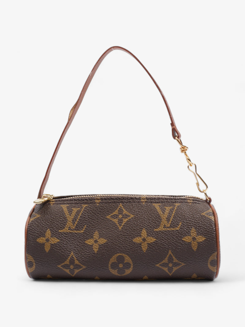  Papillon Monogram Coated Canvas Mini